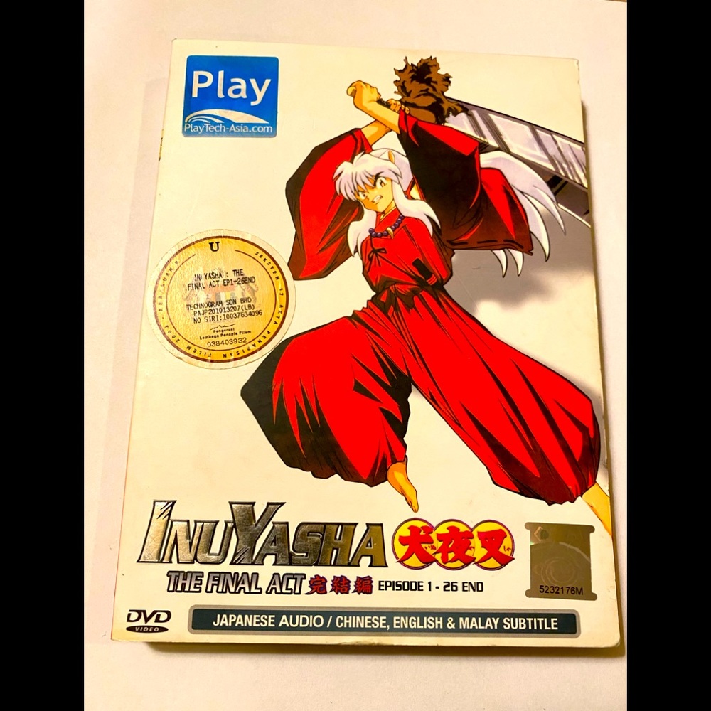 DVD Inuyasha The Final Act Episodes 1-26 end